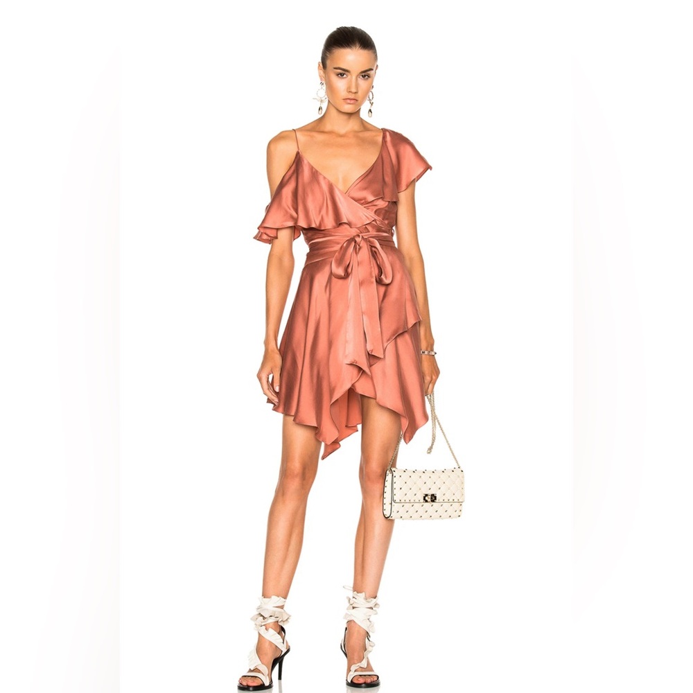 Zimmerman Asymmetric Wrap Dress
